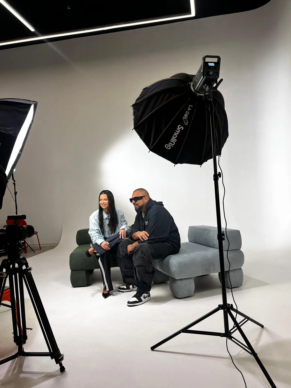 Studio photo production