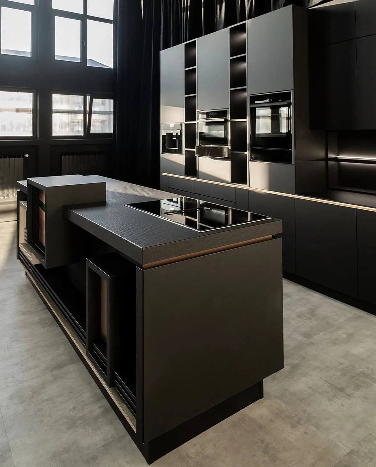Kitchen and catering area