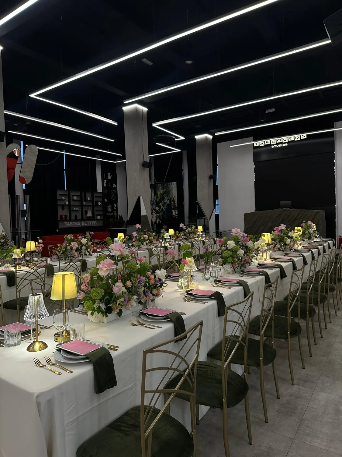 Modular event setup