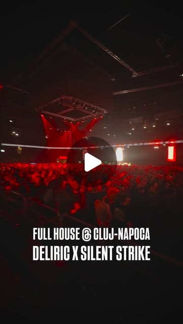 Full house la concertul Deliric și Silent Strike din BT Arena, Cluj-Napoca